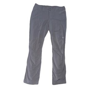 REI Trail Gray Hiking Articulated Knees Outdoors Gorpcore Women's Pant Size 8